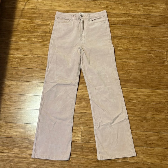 Blush Pink Forever 21 Corduroy Pants Size L - Picture 1 of 7